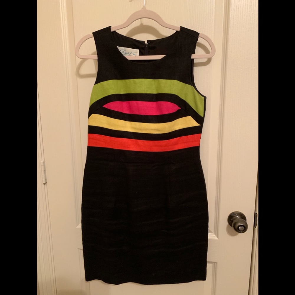 SANTA FE Black Dress Size 8